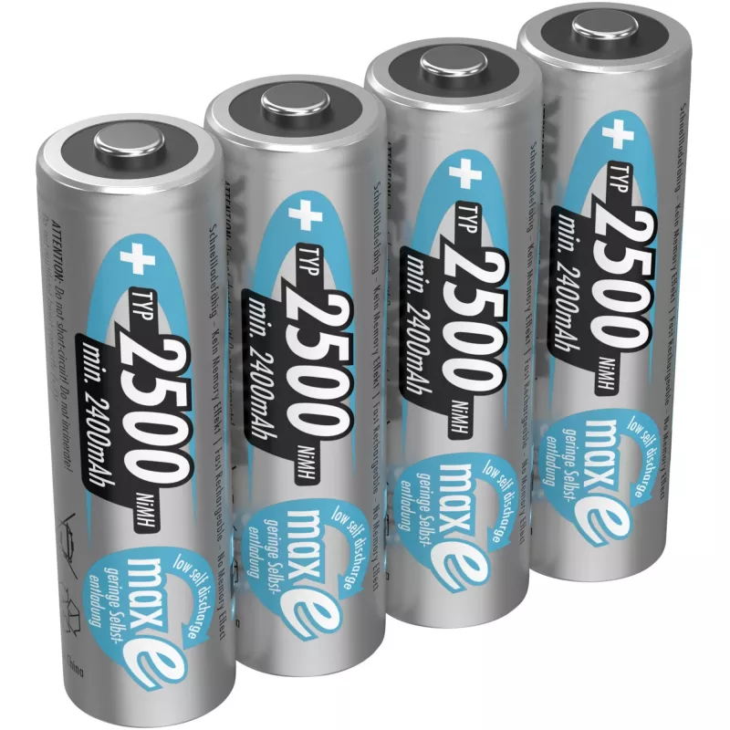 AA-Batterie Ansmann 2500mAh maxE plus Nickel-Metallhydrid NiMH