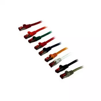 Patchkabel RJ45 - CAT6 250 MHz - 3 m weiß - S-STP(S/FTP) - TPE/LSZH (Superflex) - Synergy 21 -