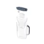 BRITA Style Essential 2,4 L Wasserfilter-Kanne Graphit — Kanne mit MAXTRA-Kartusche, Smart Light, 1,4 L gefiltertes Fassungsvermögen