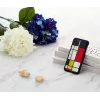 Smartphone-Hülle iKins für iPhone 11 Pro Max – Mondrian schwarz Schutzhülle
