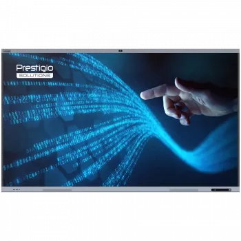 Interaktives Multiboard Prestigio Multiboard 65 Zoll Light+ Gen 2 — Android 13, Google EDLA, KI-Kamera, 16 GB RAM / 128 GB Speicher