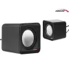 2-Wege-PC-Lautsprecher Audiocore AC870 B — 3 W RMS, kabelgebundene USB-Stromversorgung, 3,5-mm-Eingang, 2.0 Kanäle
