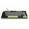 Mechanische Tastatur MEDIA-TECH MT1260 Red Core MX60, 60% Formfaktor, CHERRY MX Red Schalter, RGB-Beleuchtung, USB, grün