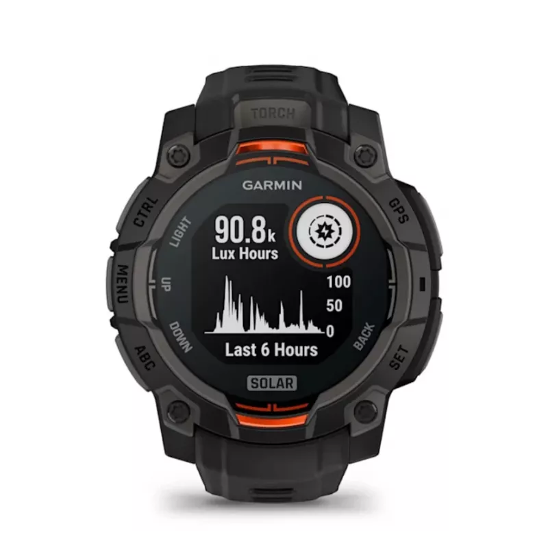 Garmin Instinct® 3 – 45 mm, Solar-Uhr Schwarz