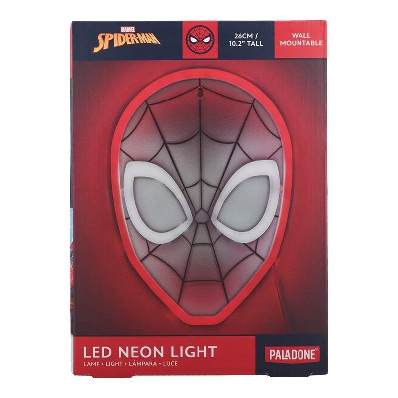 Paladone Spiderman Wandmontierbares LED-Neonlicht