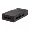 Lüftersteuerung SilverStone LSB01 – 3-Kanal manuelle Steuerung, schwarz, Kunststoffgehäuse, 46×19 mm
