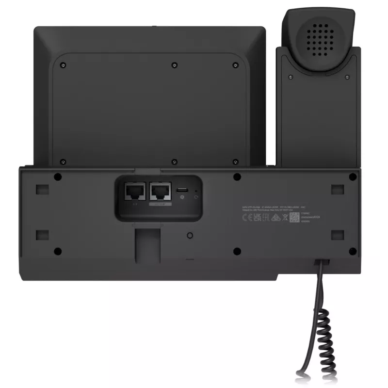 IP-Telefon UBIQUITI G3 Touch Wall — 7 Zoll 1280×800 Display, 32 GB Speicher, 5 MP Kamera, Gigabit Ethernet, Wi‑Fi (802.11a/b/g/n/ac), schwarz