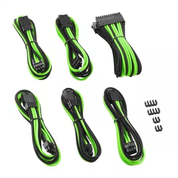 Internes Stromkabel CableMod CM-PCAB-BKIT-NKKLG-3PK-R Schwarz Grün