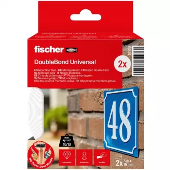 GOW Montageband Multipack, 2 Rollen, Klebeband transparent, 3 m x 19 mm