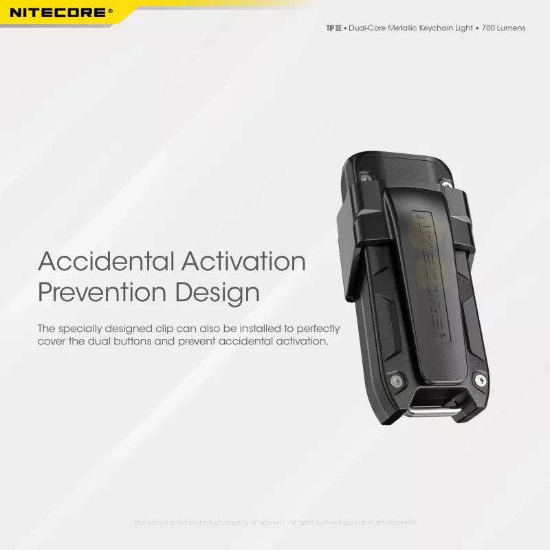 Nitecore TIP SE Schwarz Hand-Taschenlampe LED