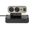 Power Extension Brennenstuhl 1153580210 2m 9 AC Outlets Indoor Schwarz Silber
