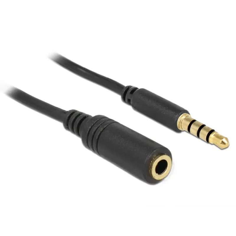 Audiokabel DeLOCK 84668 3m 3,5mm Schwarz