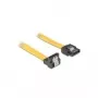 SATA Kabel DeLOCK 82490 0,7 m Gelb