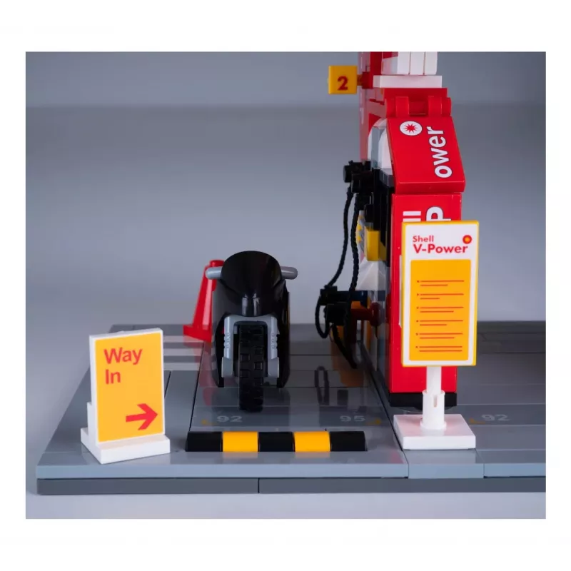 Tankstellenmodell Jamara CaDA Shell 402858 mit detailliertem Design
