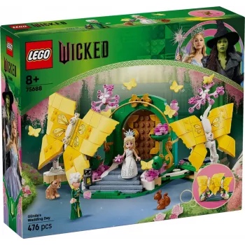 LEGO Bauset Wicked 75688 Glindans Hochzeitstag — thematisches Set, Modell 75688