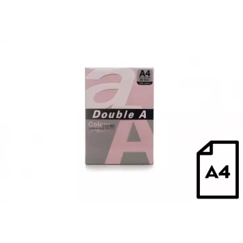 Farbiges Papier Double A, 80 g, A4, 500 Blatt, Pink