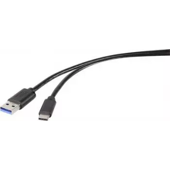 Renkforce RF-4536472 USB-Kabel 0,3 m USB 3.2 Gen 2 (3.1 Gen 2) USB A USB C Schwarz (RF-4536472)