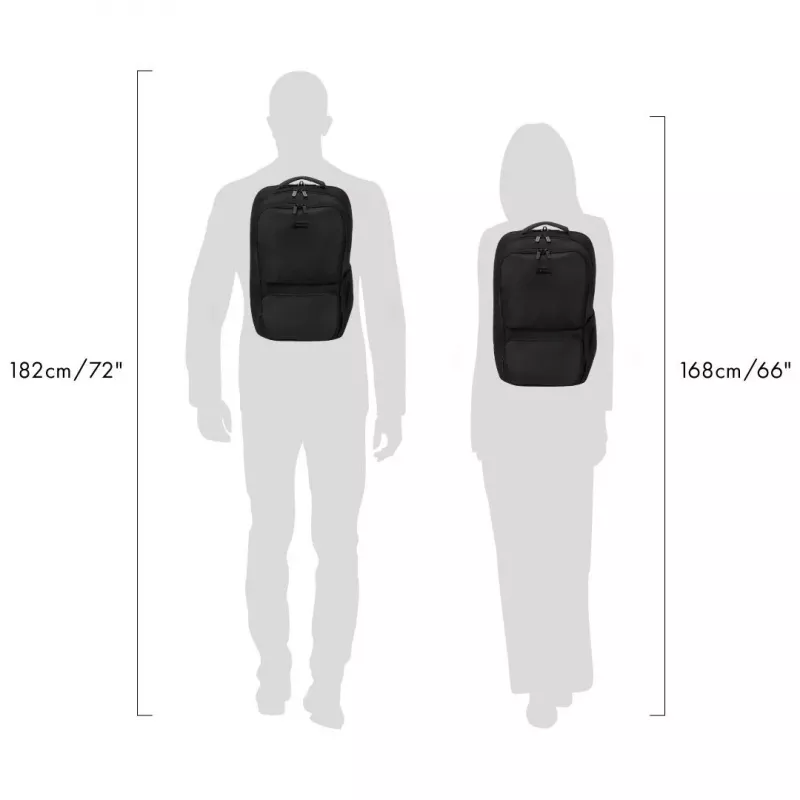 Freizeitrucksack DICOTA D32116-RPET Schwarz Polyester rPET