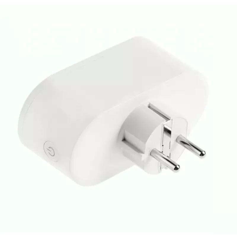 Tellur WiFi AC Doppelsteckdose, Energieverbrauchsmessung, 16A, 2400W