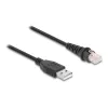 DeLOCK RJ50 auf USB 2.0 Typ-A Barcode-Scanner-Kabel 2 m
