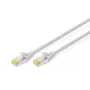 Netzwerkkabel Digitus CAT 6A S/FTP RJ-45 Cat6a 1,5m Grau