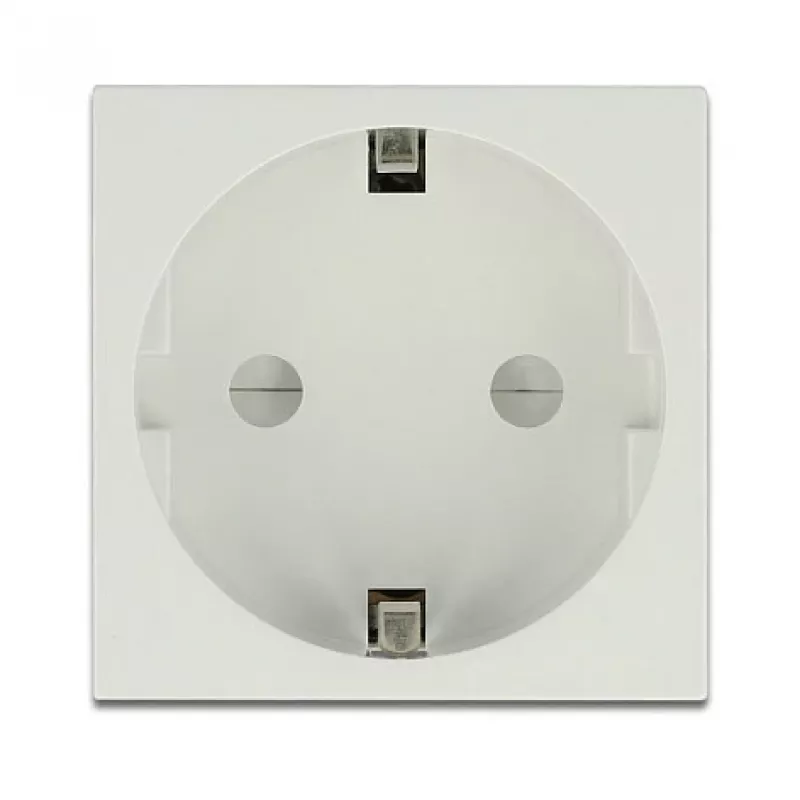 Steckdose DELOCK 81320 CEE 7/3 3P+N+PE 250 V 16 A Weiß ABS 45×45×43 mm