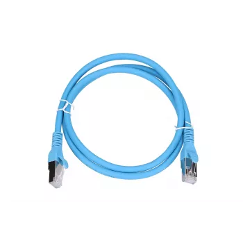 Extralink LAN Patchkabel Kat.6A RJ-45 Cat6a 1m Blau
