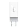 SAVIO LA-07 GaN 65W Netzteil, USB, QC4.0+, PD 3.0, Weiß