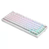 SAVIO PHENIX WHITE Kabellose Mechanische Tastatur, Gateron Red Pro, ABS