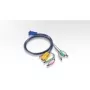 ATEN Tastatur- / Video- / Maus- (KVM-) Kabel - 15 Pin SPHD (M) - PS/2, 6-Pin, HD-15 (M) - 5 m (2L-5305P)