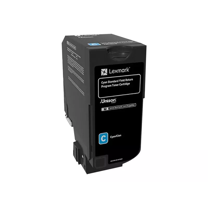Lexmark - Hohe Ergiebigkeit - cyan - Original - Tonerpatrone LCCP - für Lexmark CS720de, CS720dte, CS725de, CS725dte, CX725de, CX725dhe, CX725dthe (74