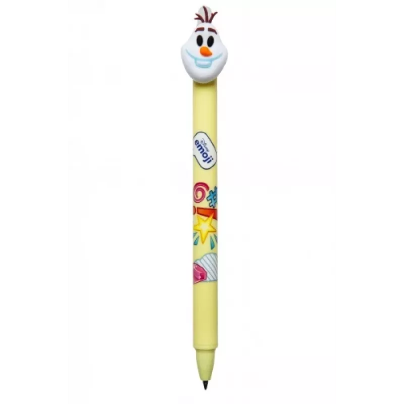 Herausziehbarer löschbarer Stift Colorino Disney Emoji Frozen