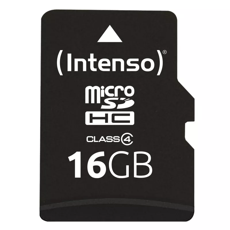 Memory Card Intenso 16GB MicroSDHC Class 4 3403470