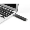 DeLOCK Combo-Konverter für M.2 NVMe PCIe oder SATA SSD USB 3.2 Gen 2 Schwarz