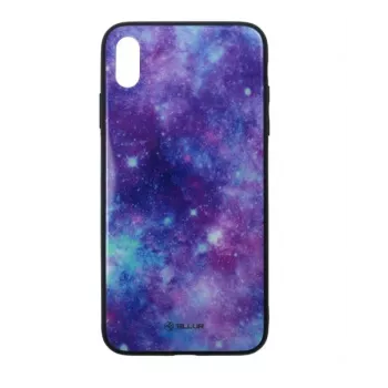 Displayschutzglas Tellur Cover Glass print für iPhone XS Max mit Universumsdruck