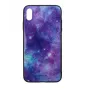 Displayschutzglas Tellur Cover Glass print für iPhone XS Max mit Universumsdruck