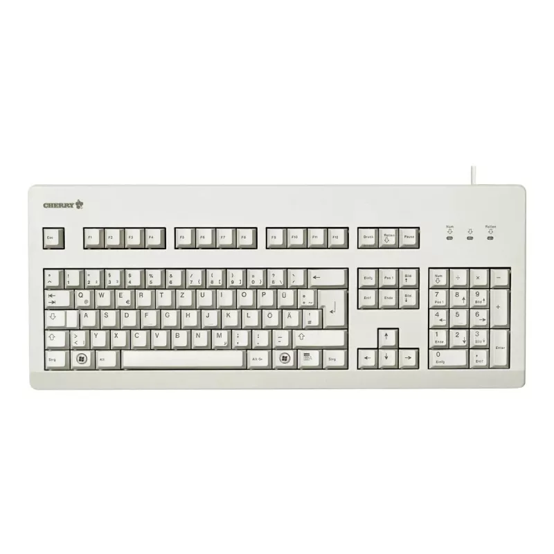 CHERRY G80-3000 Tastatur Universal USB QWERTZ Deutsch Grau