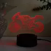 LED-Dekorleuchte für Fahrzeuge MANTA SNL121RGB RGB 3D-Licht für Autos und Motorräder