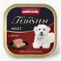 Nassfutter für Hunde animonda Vom Feinsten Adult, Hirschgeschmack, 150 g Schale, 10,5 % Protein, 4,5 % Fett
