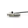 Kabelschloss DICOTA D31933 Anthrazit 2m Kombinationsschloss