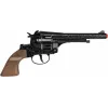 Pulio Metal Cowboy Revolver Gonher — Spielzeug-Zündplättchenrevolver aus Metall Modell 155122/6