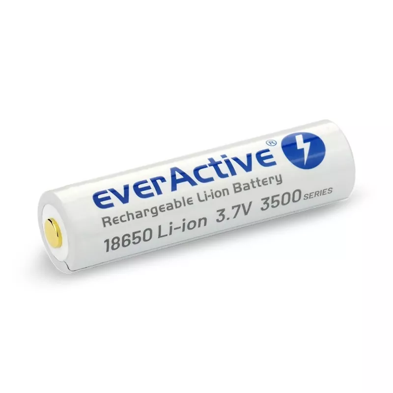 18650 Li-Ion 3.7V everActive 3500mAh battery (1 Stk.) micro-USB with protection