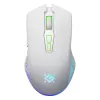 Kabellose Gaming-Maus DEFENDER Pandora White – beidhändig, 3200 DPI, 6 Tasten, programmierbar, optisch, USB