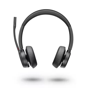 Headset HP POLY 218476-02 – Kabelgebundenes und kabelloses USB Typ-A, Bluetooth, 50 m Reichweite, Ladestation, schwarz, 162 g