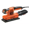 Exzenterschleifer Schwarz & Decker KA320EKA-QS, 240 W, 91 x 189 mm Schleifplatte, 2 mm Schwingkreis