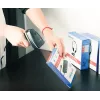 Manhattan 2D Long Range LED Barcode Scanner, USB, 450mm Scan-Tiefe, Max. Umgebungslicht 100.000 Lux (Sonnenlicht), Unterstützt Symbologien - 1D (x21 Versionen) und 2D (x10 Versionen), Scanner RJ45 zu USB 1,8m Kabel (gängigster Typ, USB-A), Schwarz, 3 Jahre Garantie