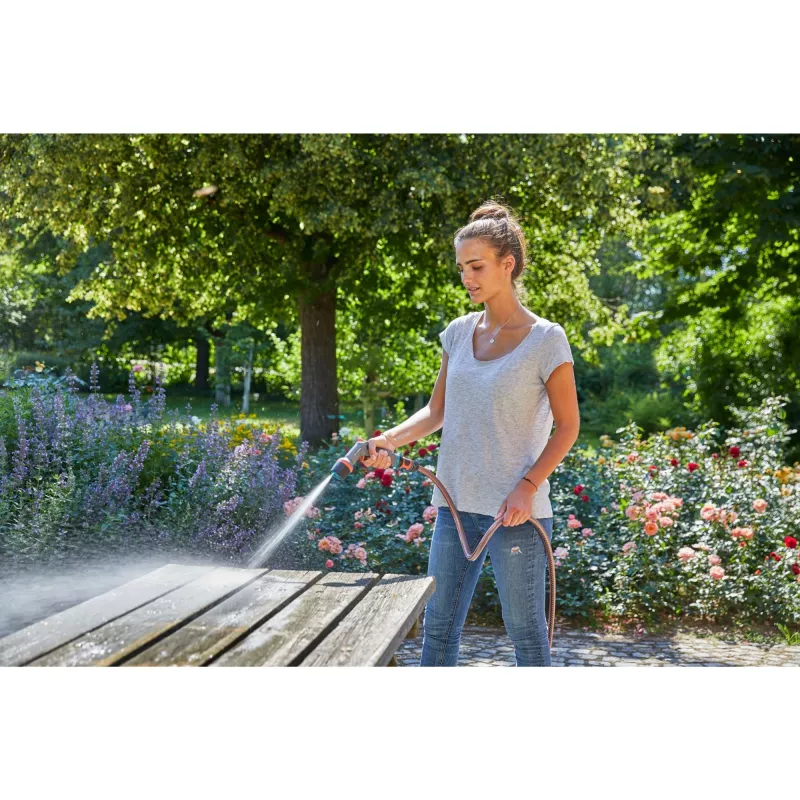 Comfort Reinigungsspritze ecoPulse, Sprühpistole Grau/Orange