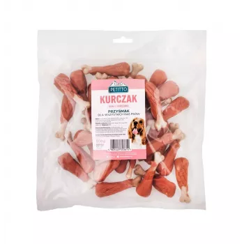 PETITTO Hähnchenschenkel - Hundeleckerli - 500g