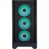 PC-Gehäuse Silentware Flow 110 A-RGB Schwarz — Mid-Tower-Gehäuse, gehärtetes Glas-Seitenpanel