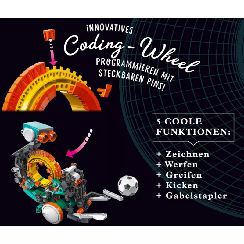 Kosmos Codix, Bausatz, 8 Jahre Kosmos Codix. Produkttyp: Bausatz, Empfohlenes Alter (mind.): 8 Jahre
